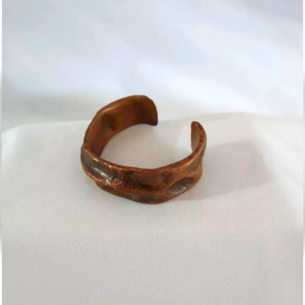 Copper Cuff / Hand Forged